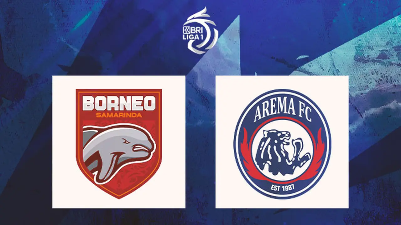 Liga 1 - Borneo FC Vs Arema FC