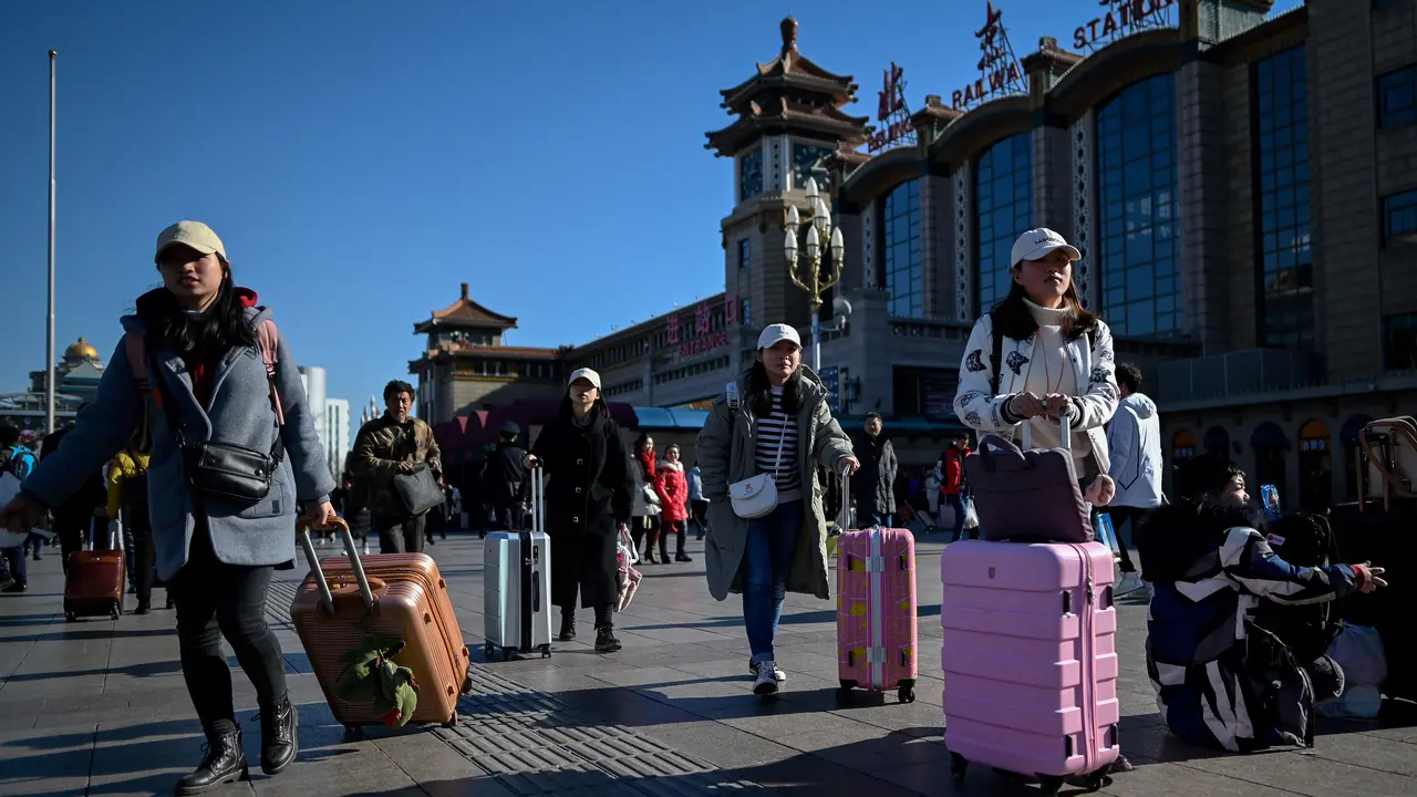 Warga China Mudik Jelang Imlek