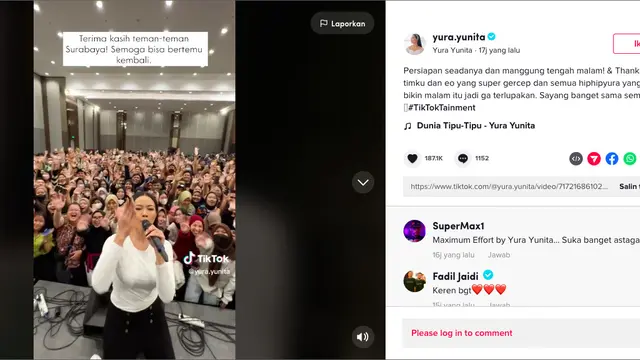 Batal Manggung di Surabaya, Yura Yunita Undang Para Penggemar untuk Datang ke Hotel Tempatnya Menginap dan Gelar Showcase Intim
