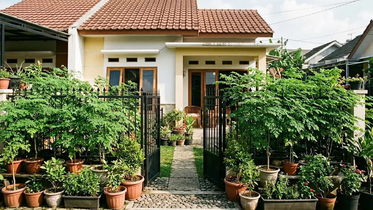 Inspirasi Kebun Kelor Mini di Halaman Rumah Lahan Terbatas