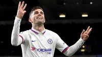 Christian Pulisic pernah melakukan hat-trick sempurna pada musim debutnya di Liga Inggris bersama Chelsea. Ia mencetak gol menggunakan kaki kanan, kaki kiri, dan kepalanya ketika mengalahkan Burnley 4-2 pada Oktober 2019 silam. (Foto: PA via AP/Anthony Devlin)