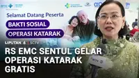 RS EMC Sentul Gelar Operasi Katarak Gratis