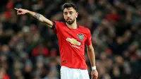 1. Bruno Fernandes (Manchester United) - Gelandang Timnas Portugal itu ditebus Setan Merah dari Sporting CP. MU mengeluarkan dana hingga 55 juta euro untuk bisa mendapatkan tanda tangannya. (AFP/Lindsey Parnaby)