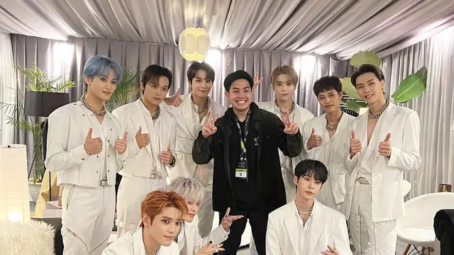 7 Momen Jerome Polin dan Jessica Jane Bertemu NCT 127, Bikin Konten Bareng