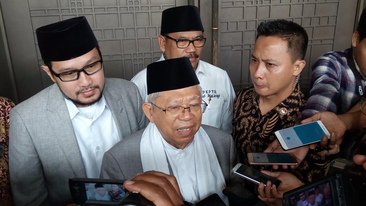 KH Ma'ruf Amin di Malang