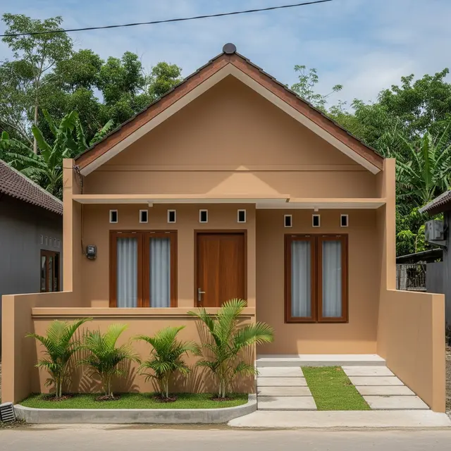 12 Kombinasi Warna Cat & Tanaman untuk Teras Kecil, Hunian Tampak Asri