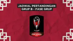 Berita motion grafis jadwal pertandingan Grup B Piala Presiden 2022, Persija akan bertemu Rans Nusantara FC