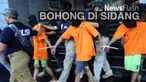 Salah satu tersangka pembunuh wanita cangkul berbohong di sidang