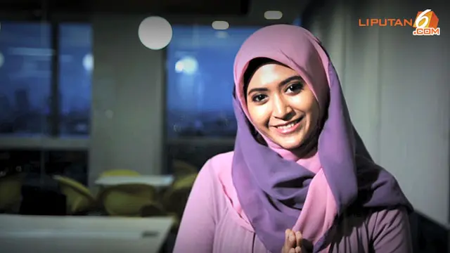 Hijab Tutorial: Segi Empat Untuk Berlebaran