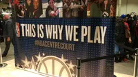 Cuaca Dingin Bukan Rintangan Jelajahi Festival NBA di Toronto
