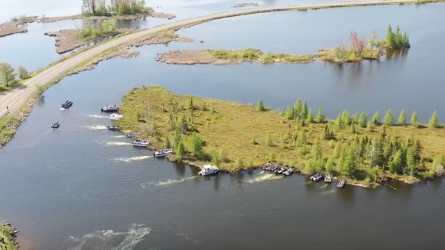 Pulau-pulau Terapung Danau Chippewa, Unik Tapi Mengganggu