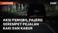 Beredar video viral di sosial media terkait aksi arogan pemobil Pajero. Kejadian ini terjadi pada Senin (28/4/2024) pukul 04.30 di jalan Magelang, Yogyakarta