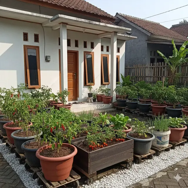 Jenis Kebun Sayur Tanpa Kotor & Berantakan