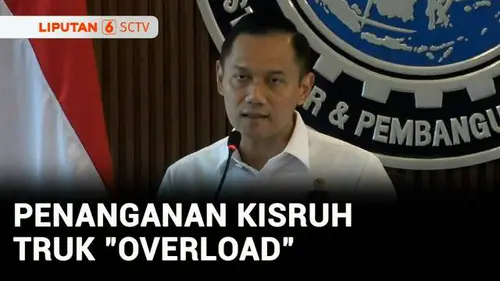  Menko AHY Cari Solusi Kisruh "Odol", Upayakan Kesejahteraan Sopir Truk