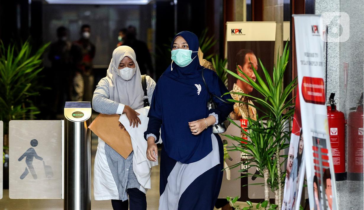 Chusnunia menjalani klarifikasi dengan tim LHKPN Kedeputian Pencegahan dan Monitoring KPK. (Liputan6.com/Johan Tallo)