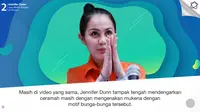 Jennifer Dunn yang makin religius di penjara. (Foto: Adrian Putra/Bintang.com Desain: Nurman Abdul Hakim/Bintang.com)