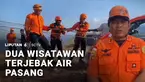 Ada dua wisatawan terjebak air pasang di bawah tebing kawasan Pura Uluwatu, Badung, Bali. Proses evakuasi korban berlangsung dramatis, karena petugas harus menuruni tebing setinggi 100 meter.