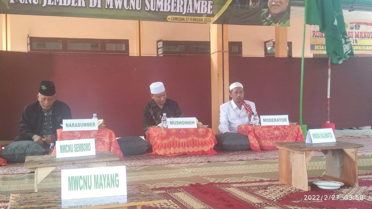 Bhasul masaail PC NU Jember membahas Surat Edaran Menteri Agama tentang Himbauan Pengaturan Pengeras Suara Masjid (Istimewa)