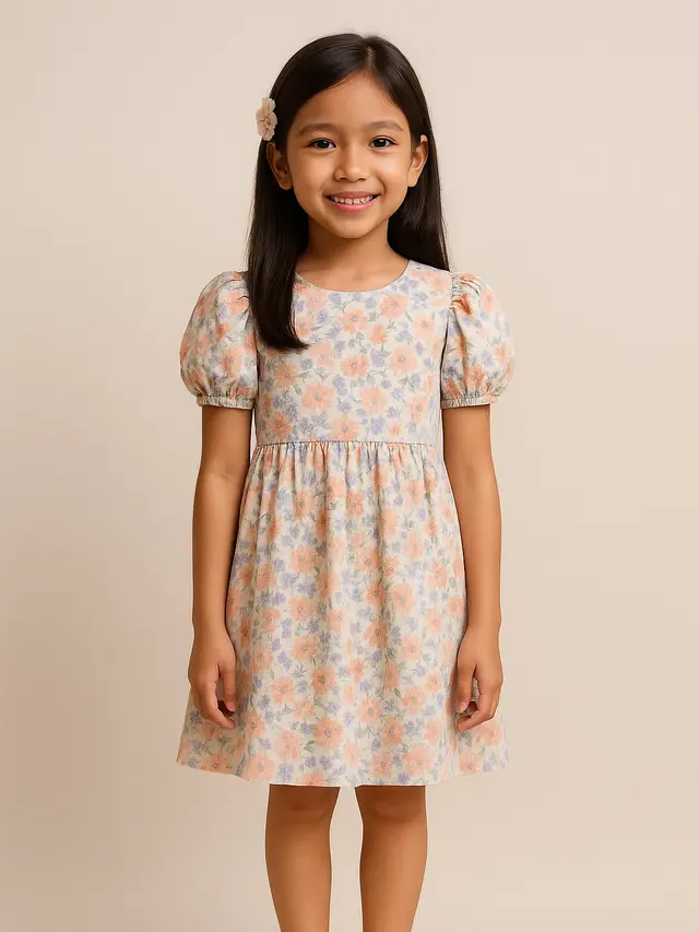 Baju Anak Perempuan Umur 7 Tahun Terbaru (Foto: ChatGPT)