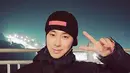 Kembalinya Yunho TVXQ usai megikuti wajib militer tentu mendapat sambutan hangat dari para penggemarnya. MEreka setia menunggu kedatangan Yunho di Yangju, Korea Selatan. (Instagram/uknow_official)