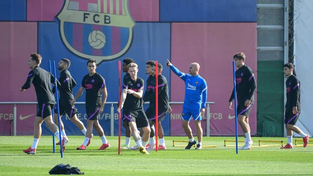 FOTO: Barcelona Siap Duel Lawan Dynamo Kiev di Liga Champions