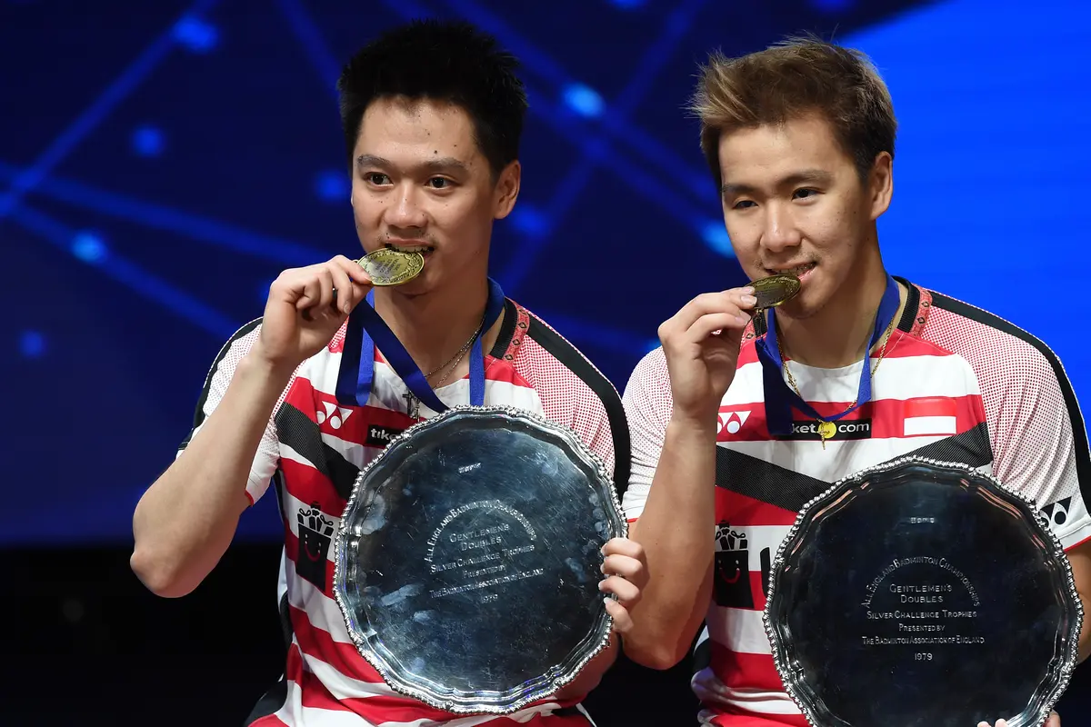 Taklukkan wakil Denmark, Marcus/Kevin Bawa Pulang Gelar Juara