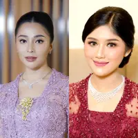 Sama-sama tengah berbadan dua, Nikita Willy dan Erina Gudono berhasil memancarkan aura pregnancy glow dengan riasan yang diaplikasikan di wajah mereka.  [@melinathemua/@erinagudono].