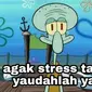 6 Meme Squidward Tentang Hidup Ini Bikin Merenung Sekaligus Kocak (Twitter/yennyabdurrahm2)