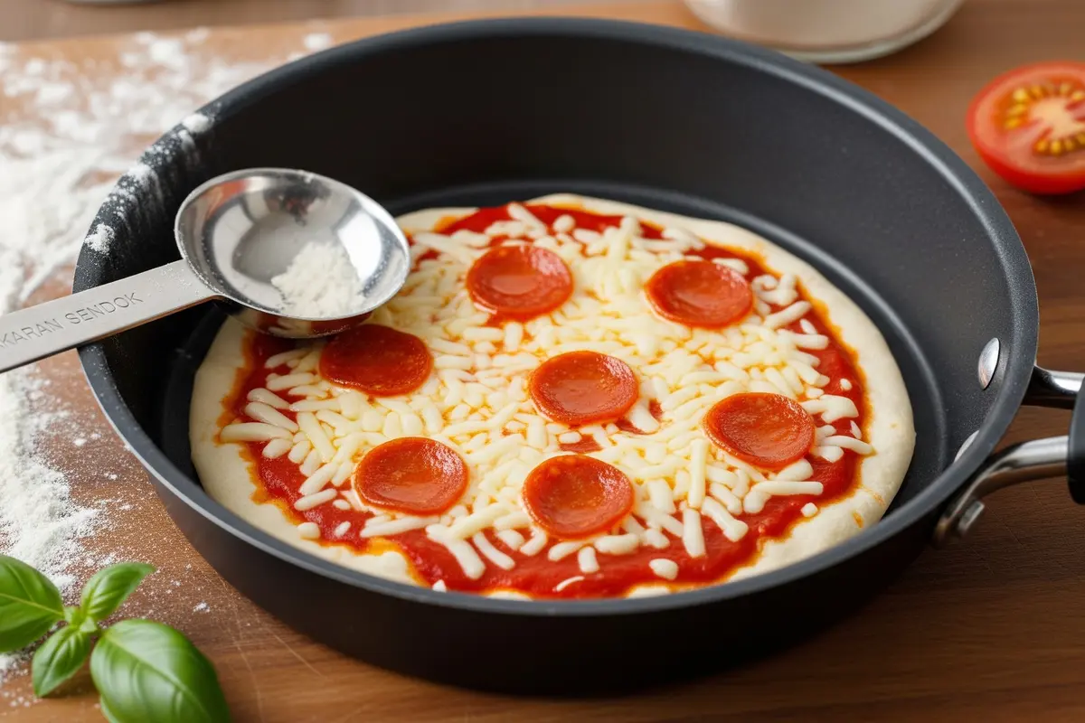 Resep Pizza Teflon Takaran Sendok