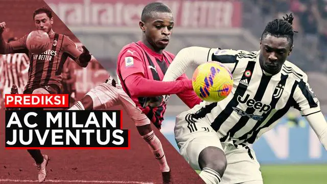 MOTION GRAFIS: Prediksi AC Milan Vs Juventus, Ujian Berat Sang Juara Bertahan