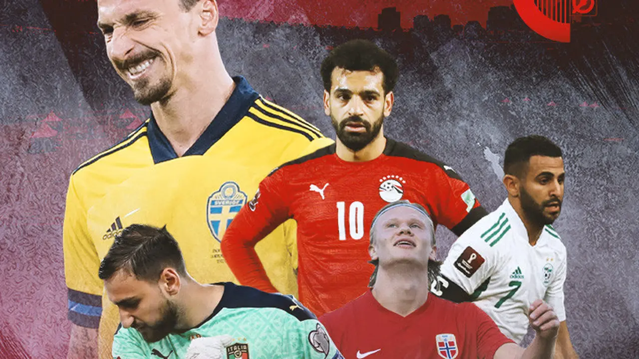 Ilustrasi - Bintang yang Absen di Piala Dunia 2022