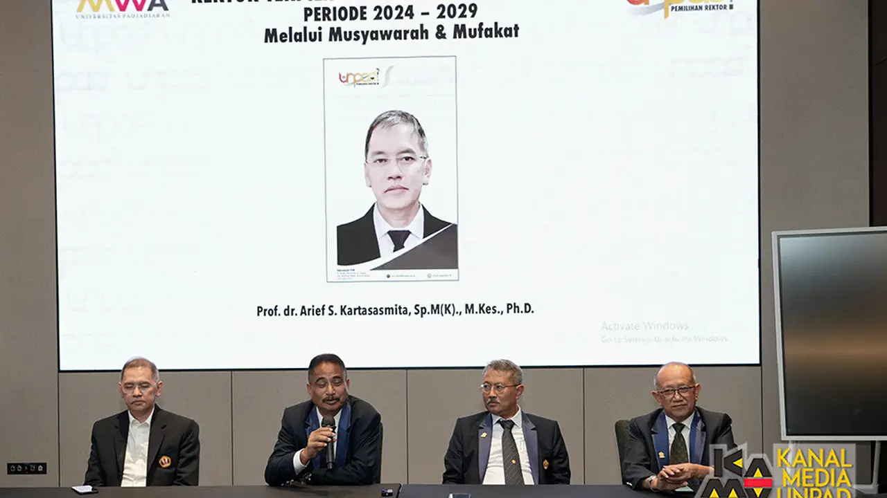 Prof. Arief S. Kartasasmita, Rektor Unpad