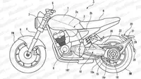 Paten motor baru Honda. (greatbiker)