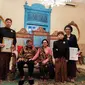 Henry Indraguna dan istrinya Fangky Christina Hartati mendapat kenaikan pangkat dan gelar baru dari Keraton Kasunanan Surakarta. Foto : liputan6.com/felek wahyu&nbsp;