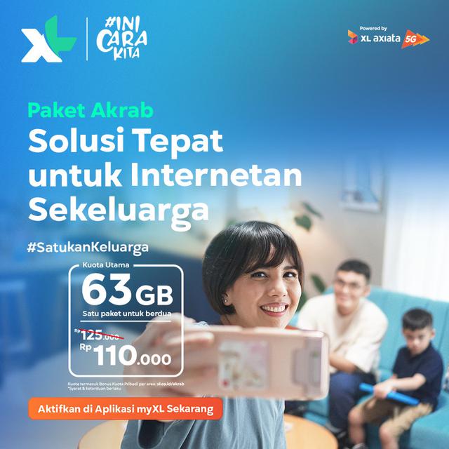 Paket Akrab, Solusi Tepat untuk Internetan Sekeluarga. #SatukanKeluarga