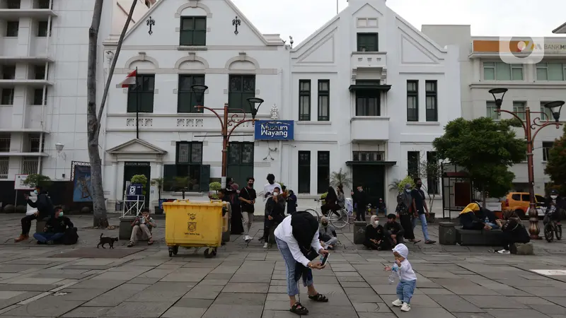 FOTO: Menikmati Libur Paskah di Kawasan Kota Tua Jakarta
