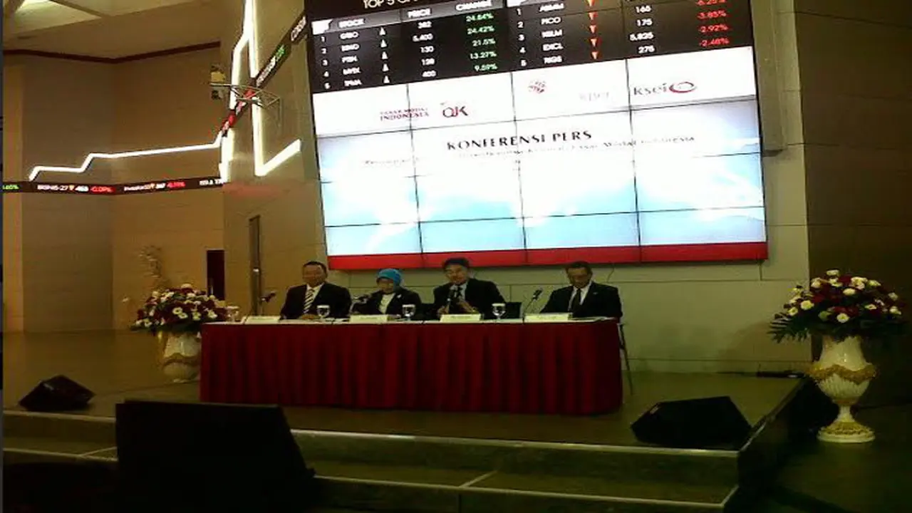 Perayaan Kembali Aktifnya Pasar Modal RI