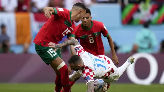 Grup E Piala Dunia 2022: Maroko vs Kroasia