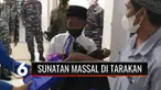 Bertempat di RSAL Ilyas Tarakan, Kalimantan Utara, YPP bekerjasama dengan TNI AL menggelar kegiatan sunatan massal.
Kegiatan ini juga sekaligus memperingati Hari Kesehatan TNI AL ke-76 dan diikuti oleh 86 peserta dari sejumlah panti asuhan.