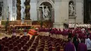 Untuk diketahui, Paus Fransiskus merupakan pemimpin gereja yang reformis serta meninggalkan jejak panjang dalam 12 tahun masa pemerintahannya. (Dimitar DILKOFF/AFP)