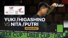 Berita Video, Highlights Pertandingan Piala Uber 2020 antara Indonesia Vs Jepang pada Selasa (12/10/2021)
