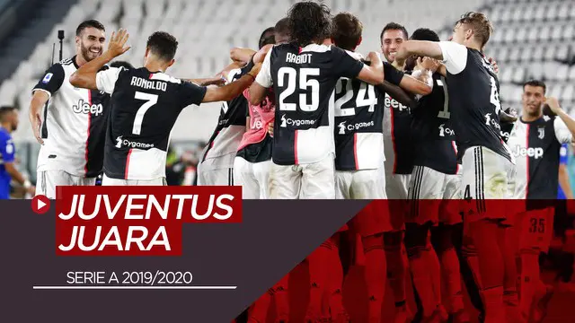VIDEO: Juventus Kunci Gelar Serie A Usai Kalahkan Sampdoria