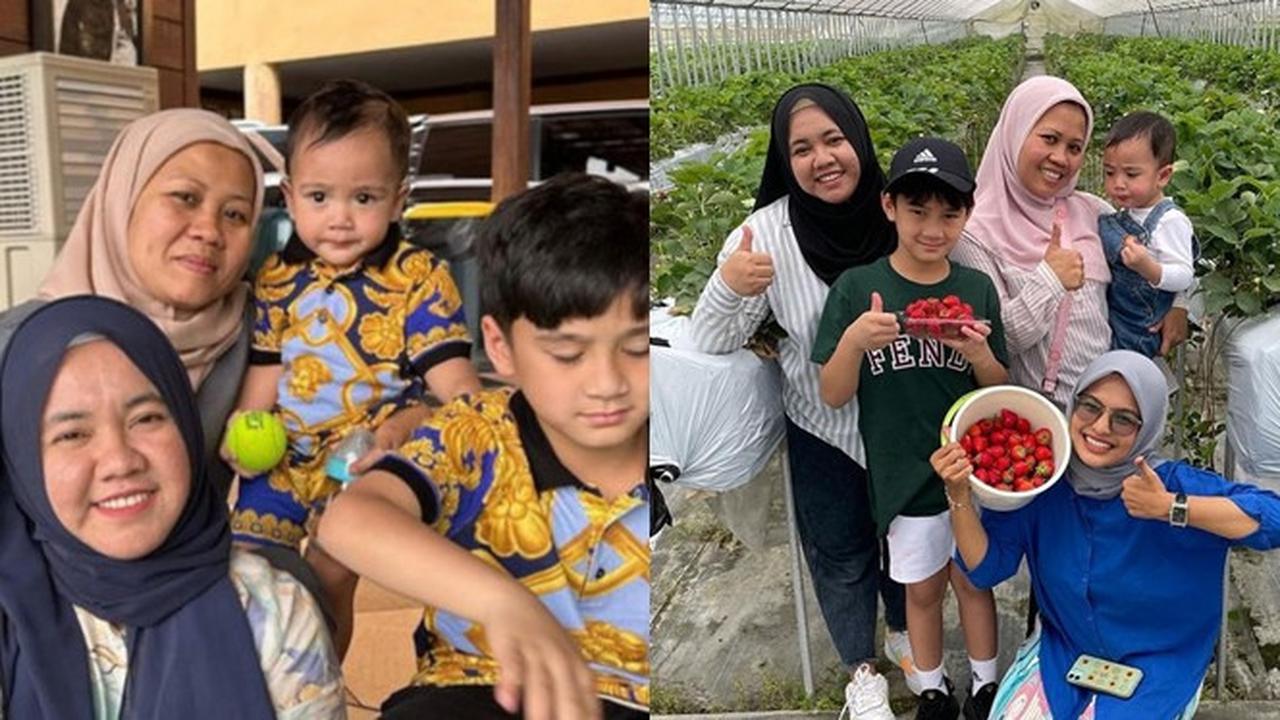 6 Momen Kekompakan Sus Rini dan Mbak Lala, Pengasuh Rafathar Rayyanza