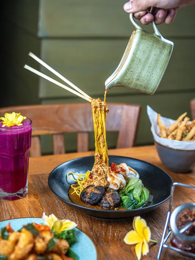 Destinasi Kuliner Nusantara Unik di Oceanarium yang Viral di Tangerang Selatan, Ada Mie Terbang hingga Mie Bunglon