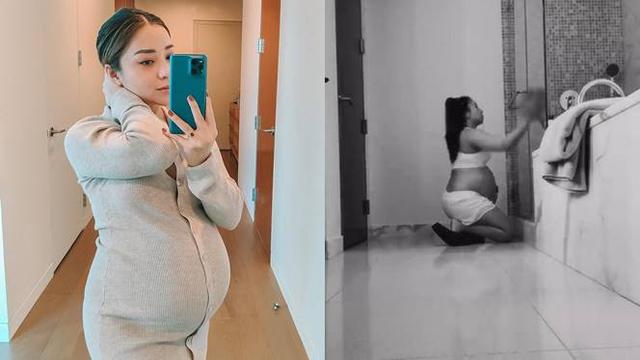 Tak Pakai ART, Ini 7 Momen Nikita Willy Bersihkan Kamar Mandi Sendiri