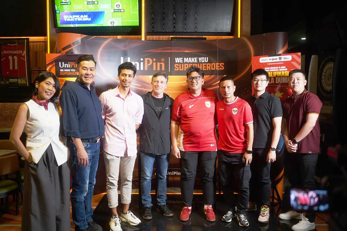 Nobar timnas Indonesia melawan Jepang antara Jakmania, UniPin dan Top Eleven
