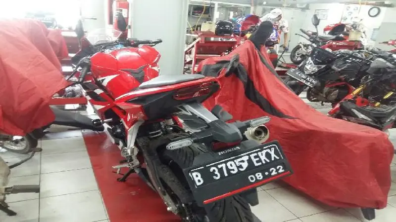 Honda CBR250RR milik Mulyana yang gagal produksi (Foto:Istimewa)