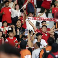 Euforia Pendukung Garuda Muda Rayakan Kemenangan atas Thailand di Semifinal Piala AFF U-23 2025