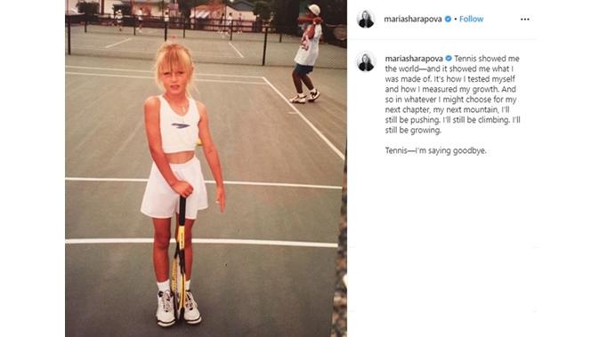 Maria Sharapova (Sumber: Instagram/mariasharapova)