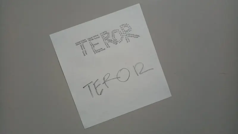 Ilustrasi Teror
